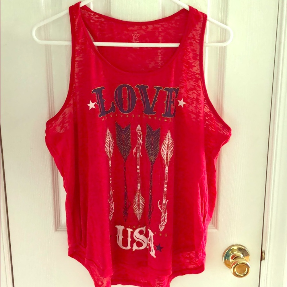 Patriotic tank top
